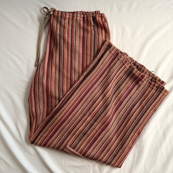 Multicolor Striped Cargo Pants - Picture 2 of 5